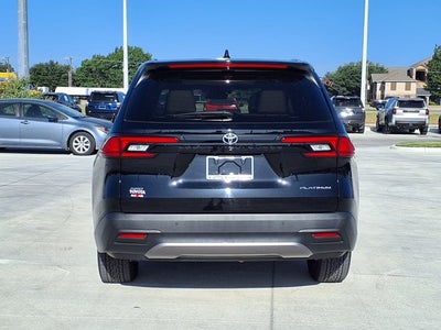 2026 Toyota Grand Highlander Platinum