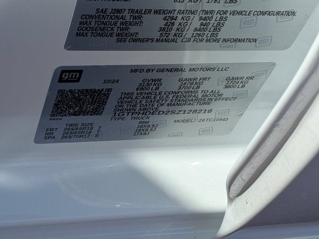 2025 GMC Sierra 1500 SLT