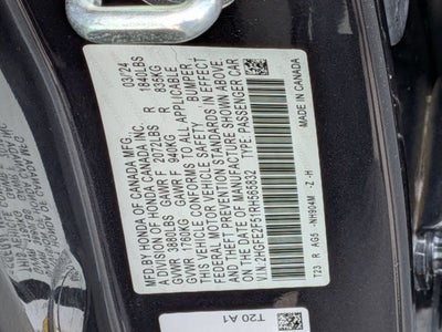 2024 Honda Civic Sport