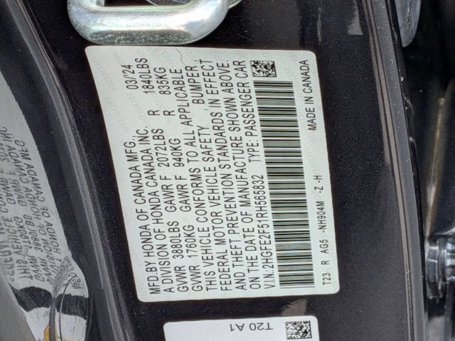 2024 Honda Civic Sport