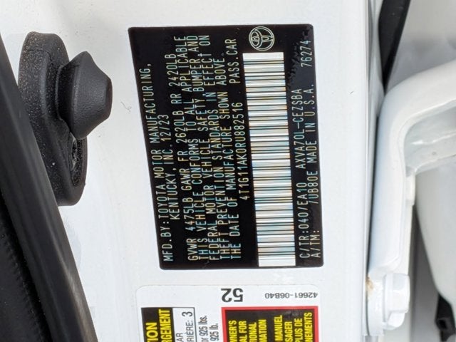 2024 Toyota Camry SE