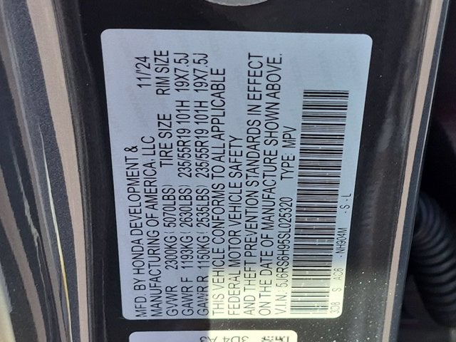 2025 Honda CR-V Hybrid Sport Touring