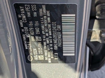 2025 Hyundai Elantra Hybrid Limited