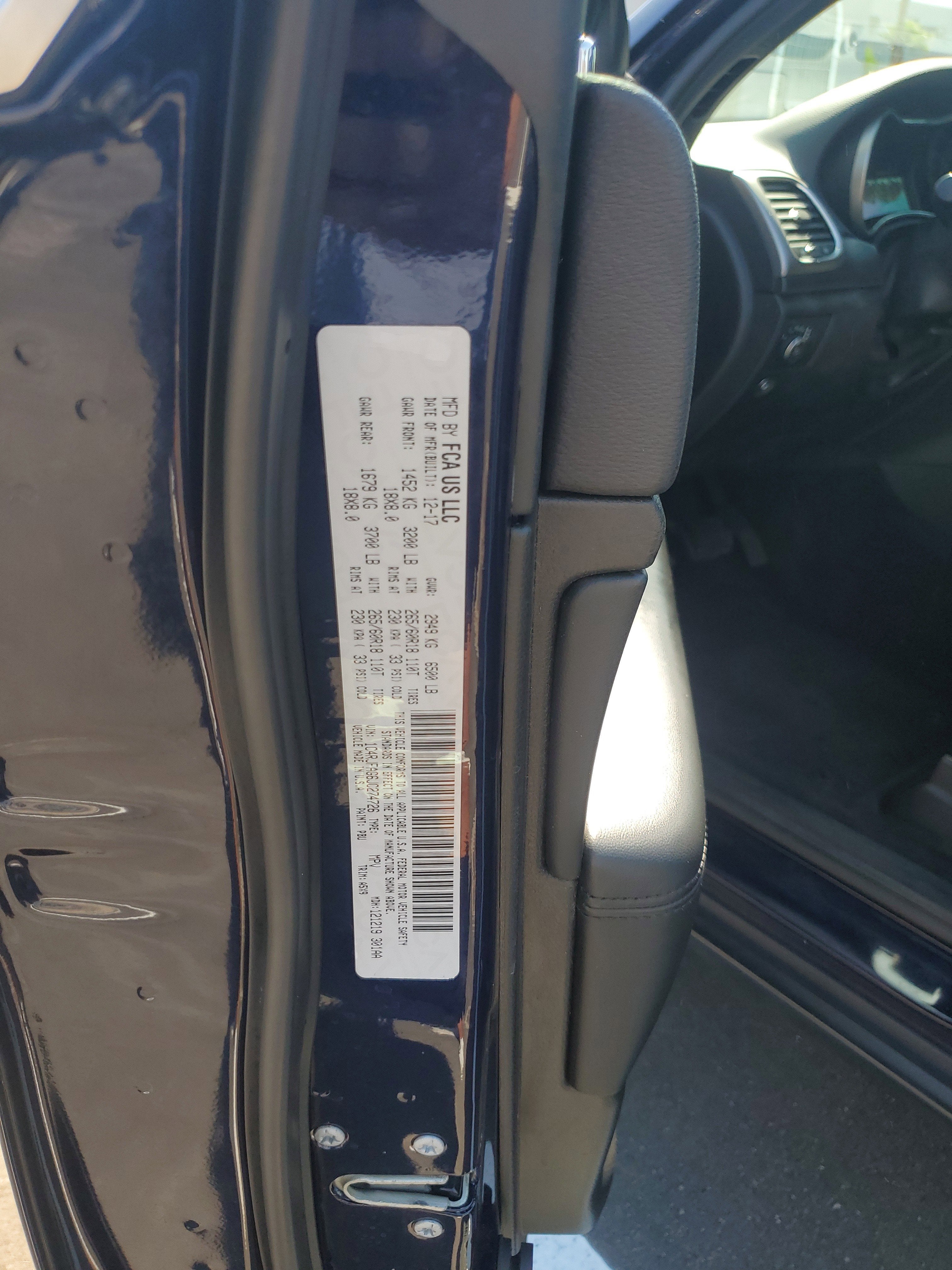 2018 Jeep Grand Cherokee Laredo E