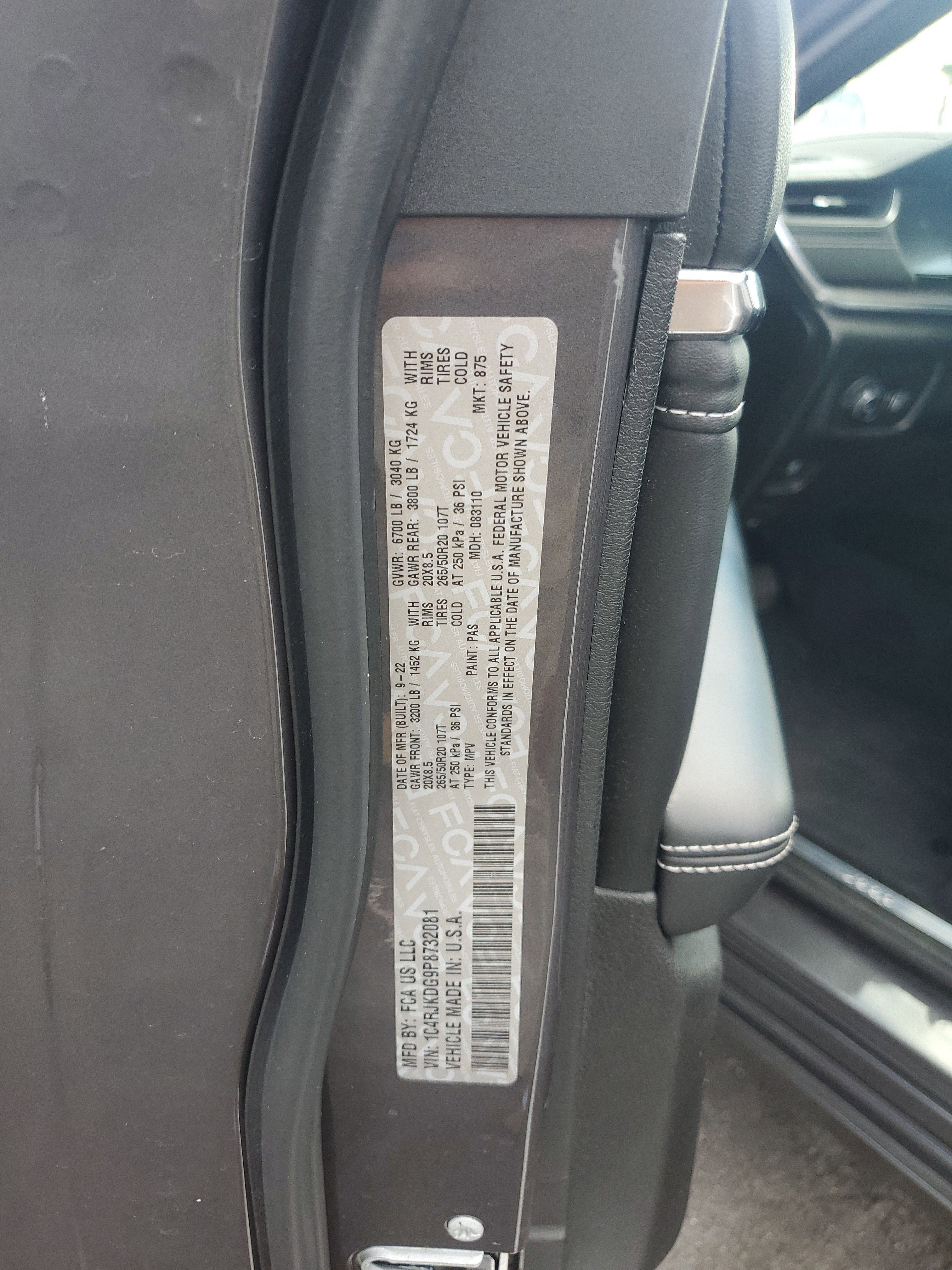 2023 Jeep Grand Cherokee L Overland