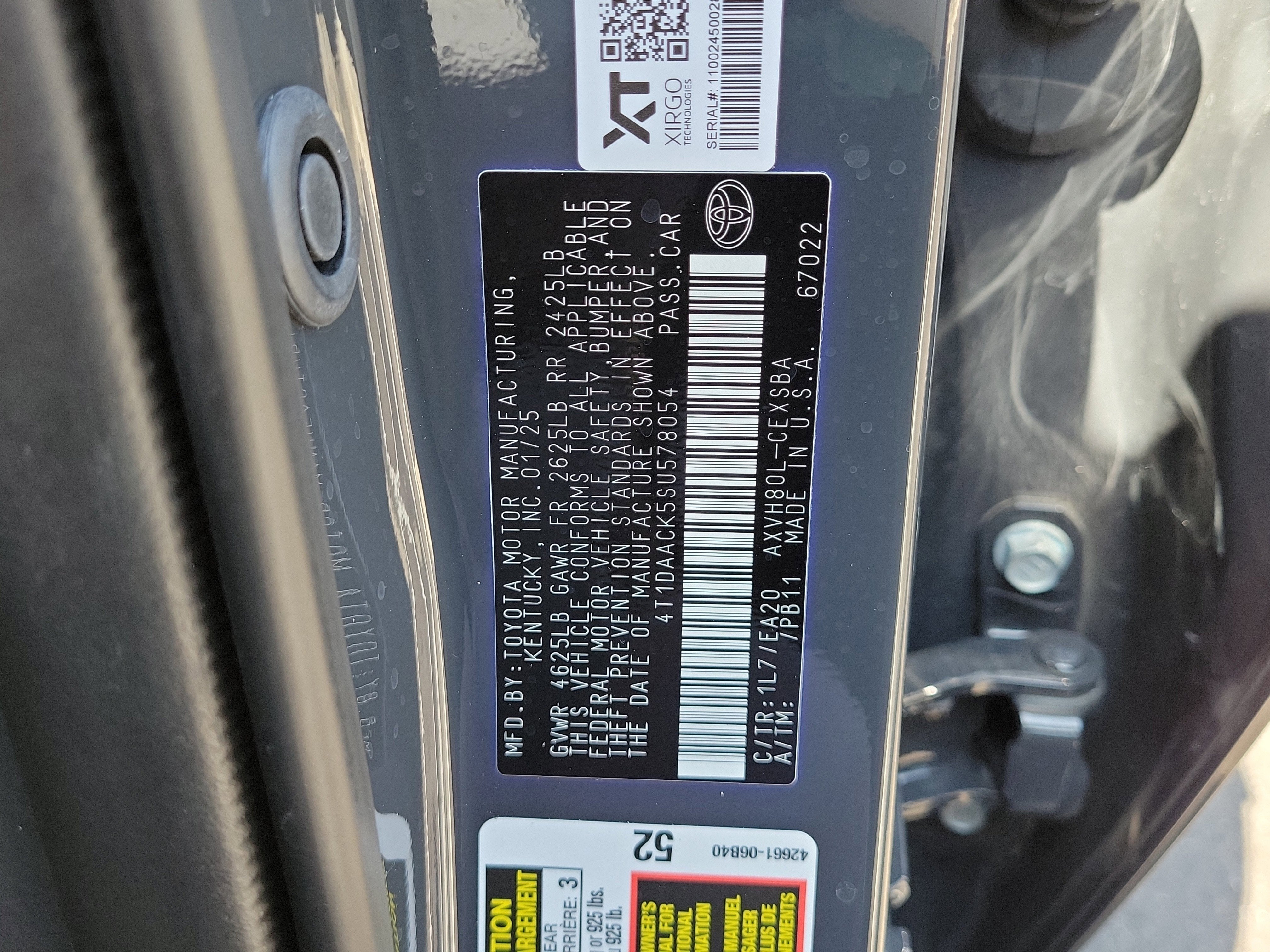 2025 Toyota Camry LE