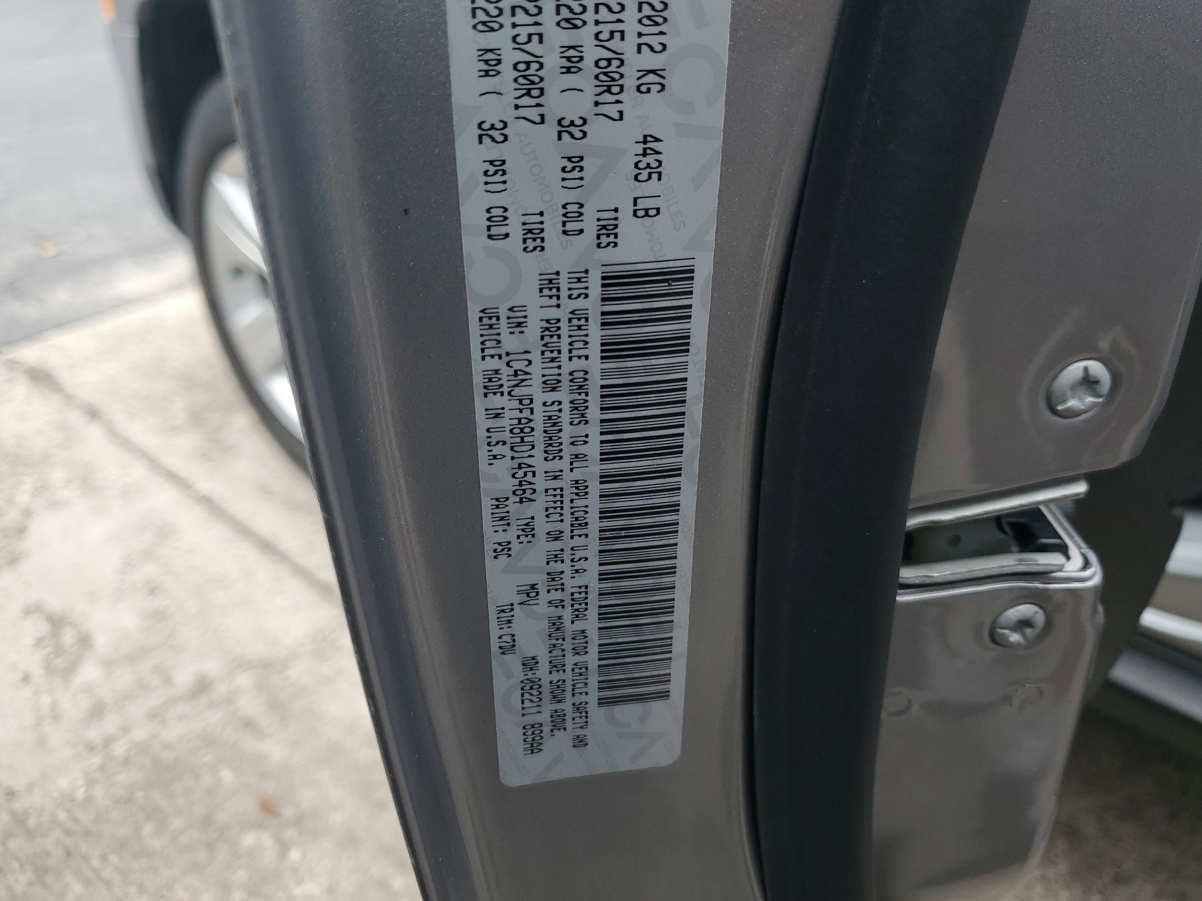 2017 Jeep Patriot Latitude