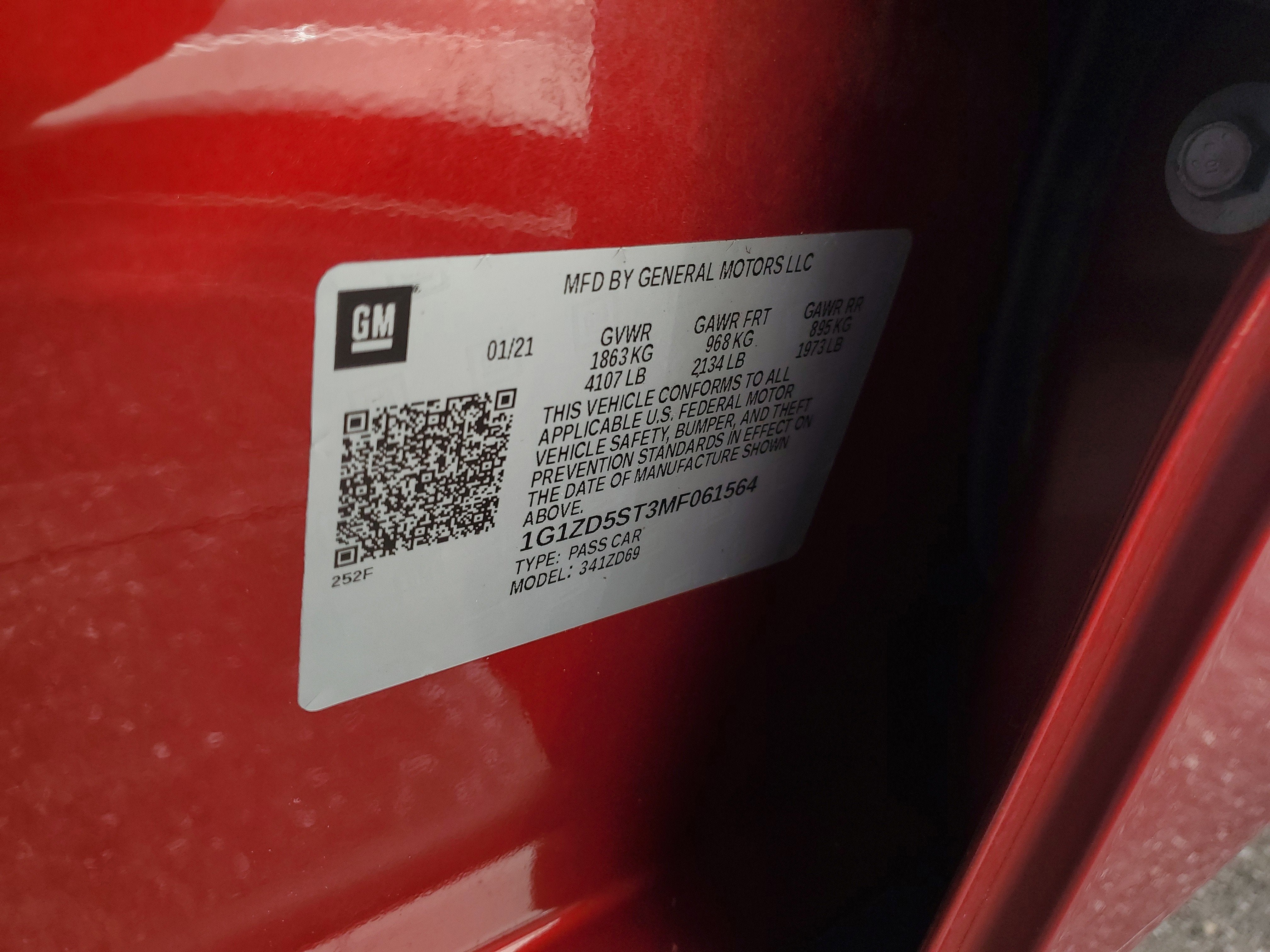 2021 Chevrolet Malibu LT