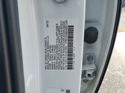 2022 Honda Accord Sedan Sport