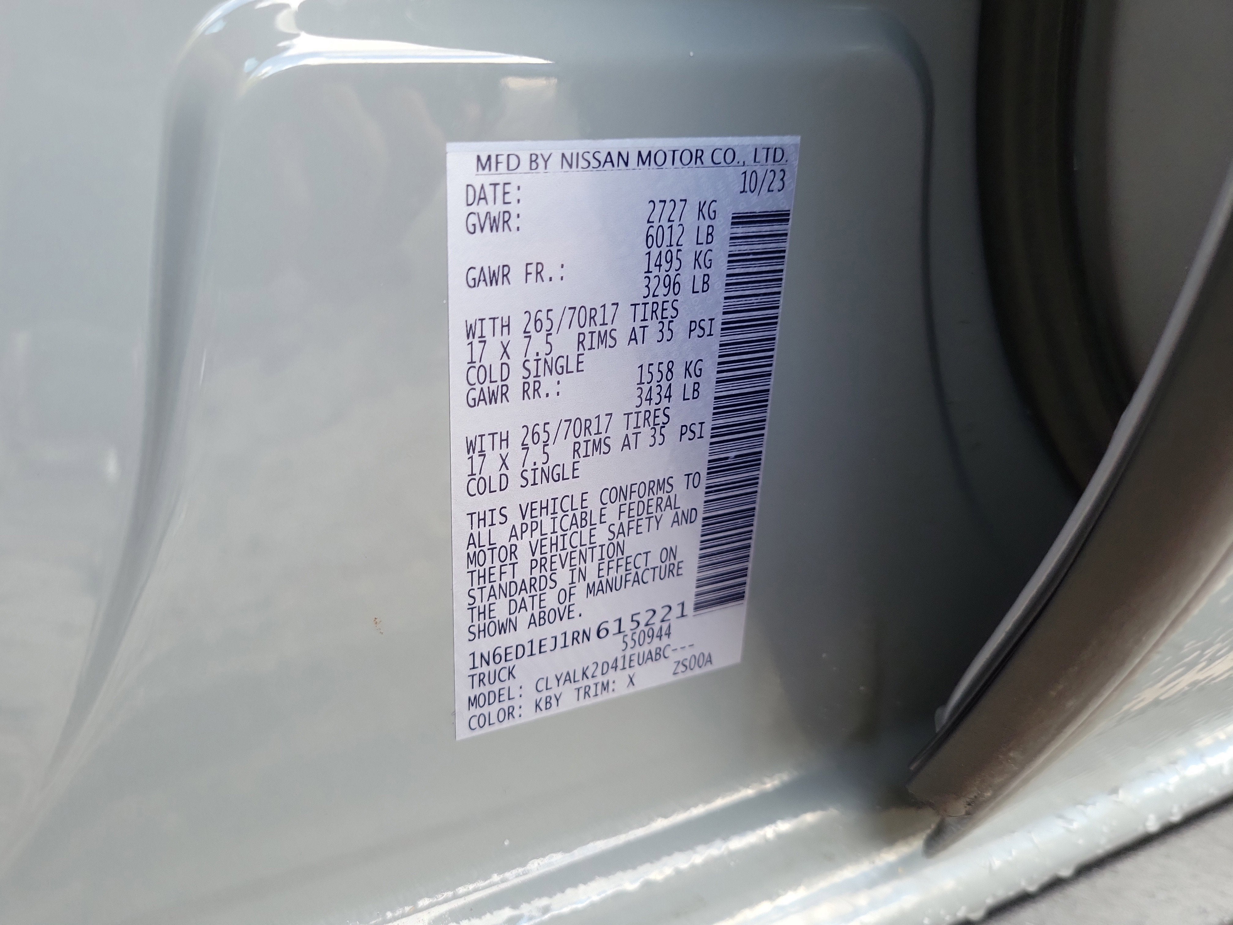 2024 Nissan Frontier PRO-X