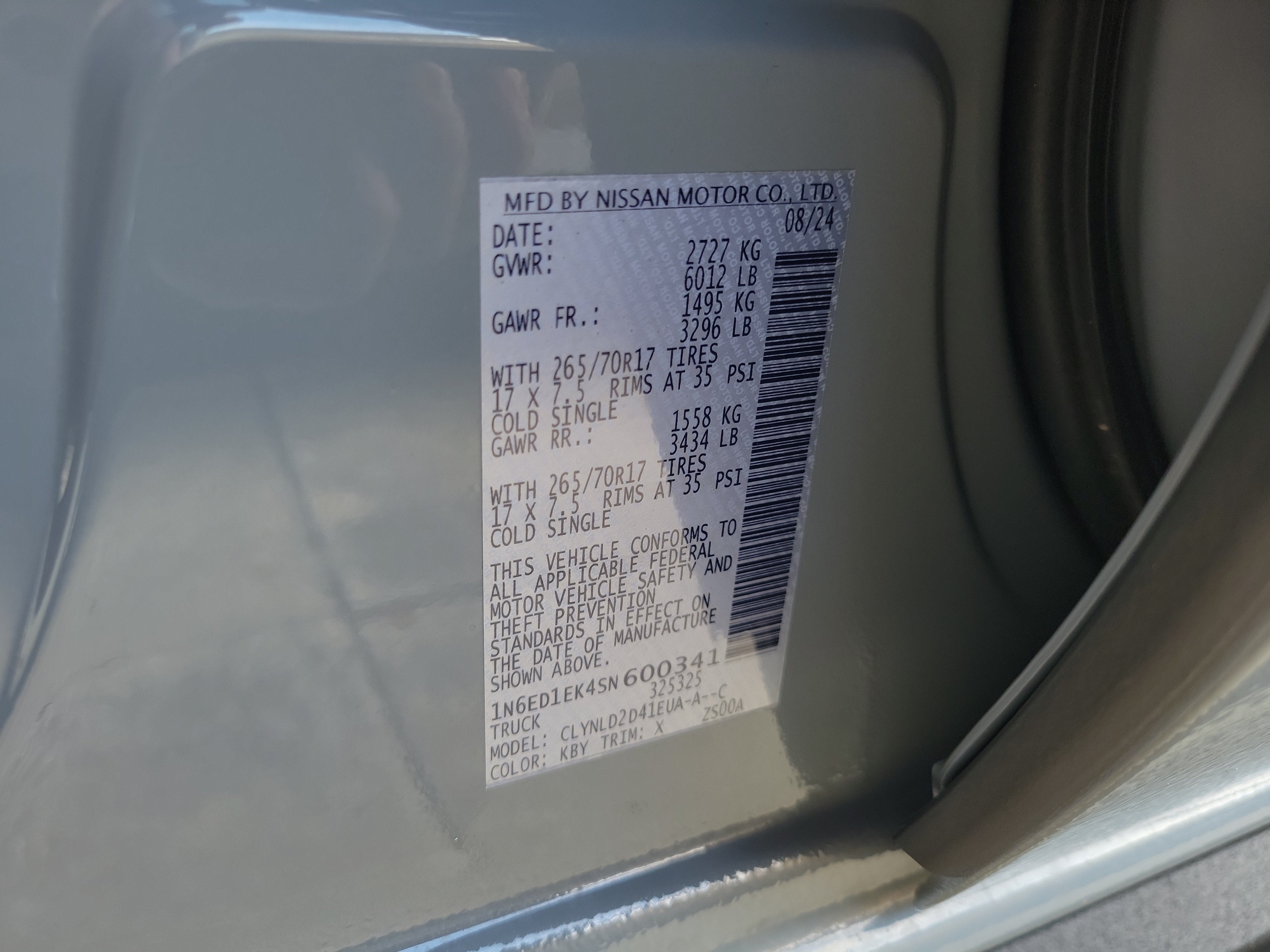 2025 Nissan Frontier PRO-4X