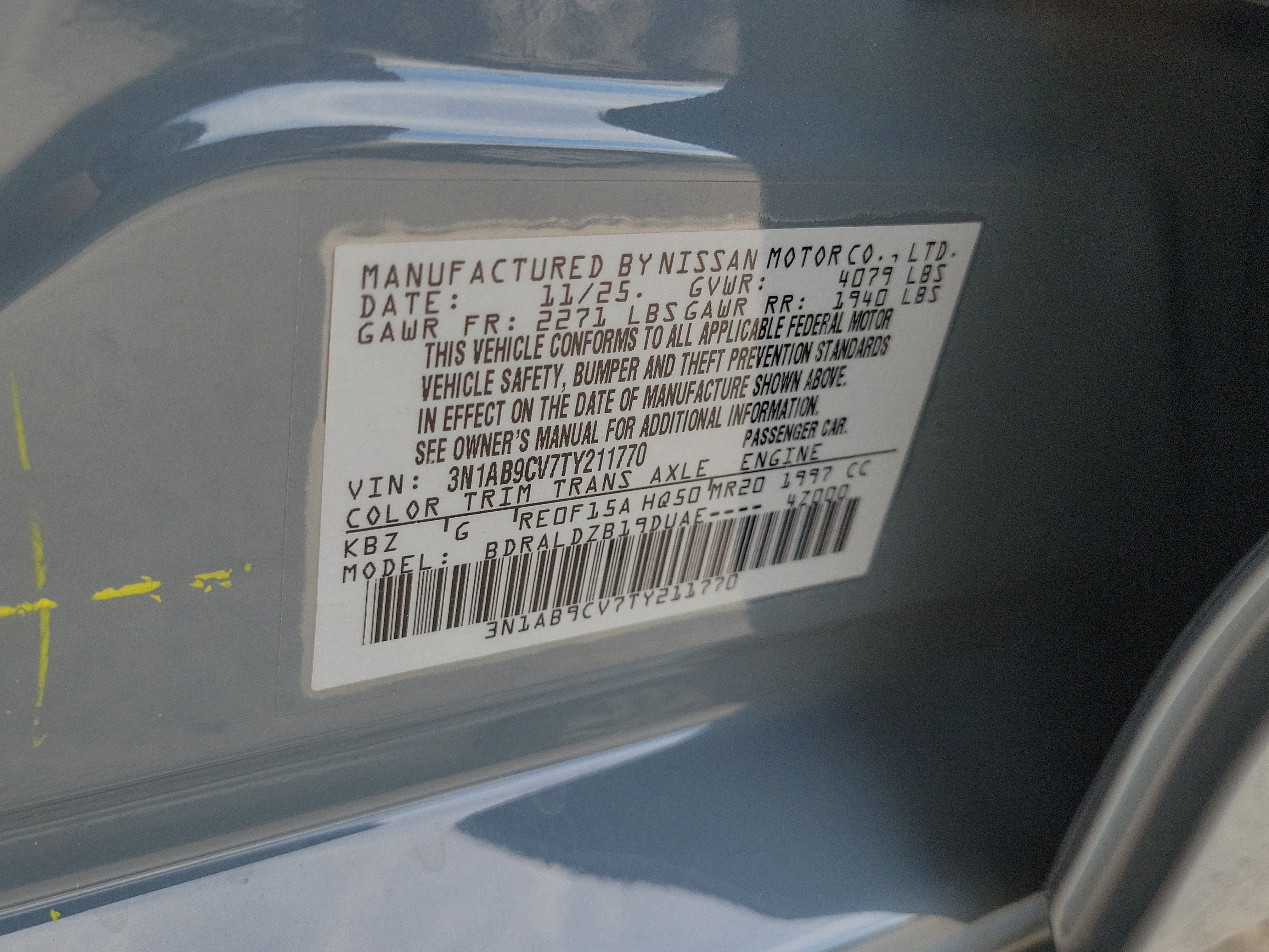 2026 Nissan Sentra SV