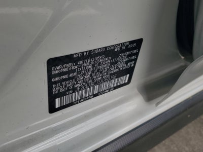 2025 Subaru Crosstrek Base