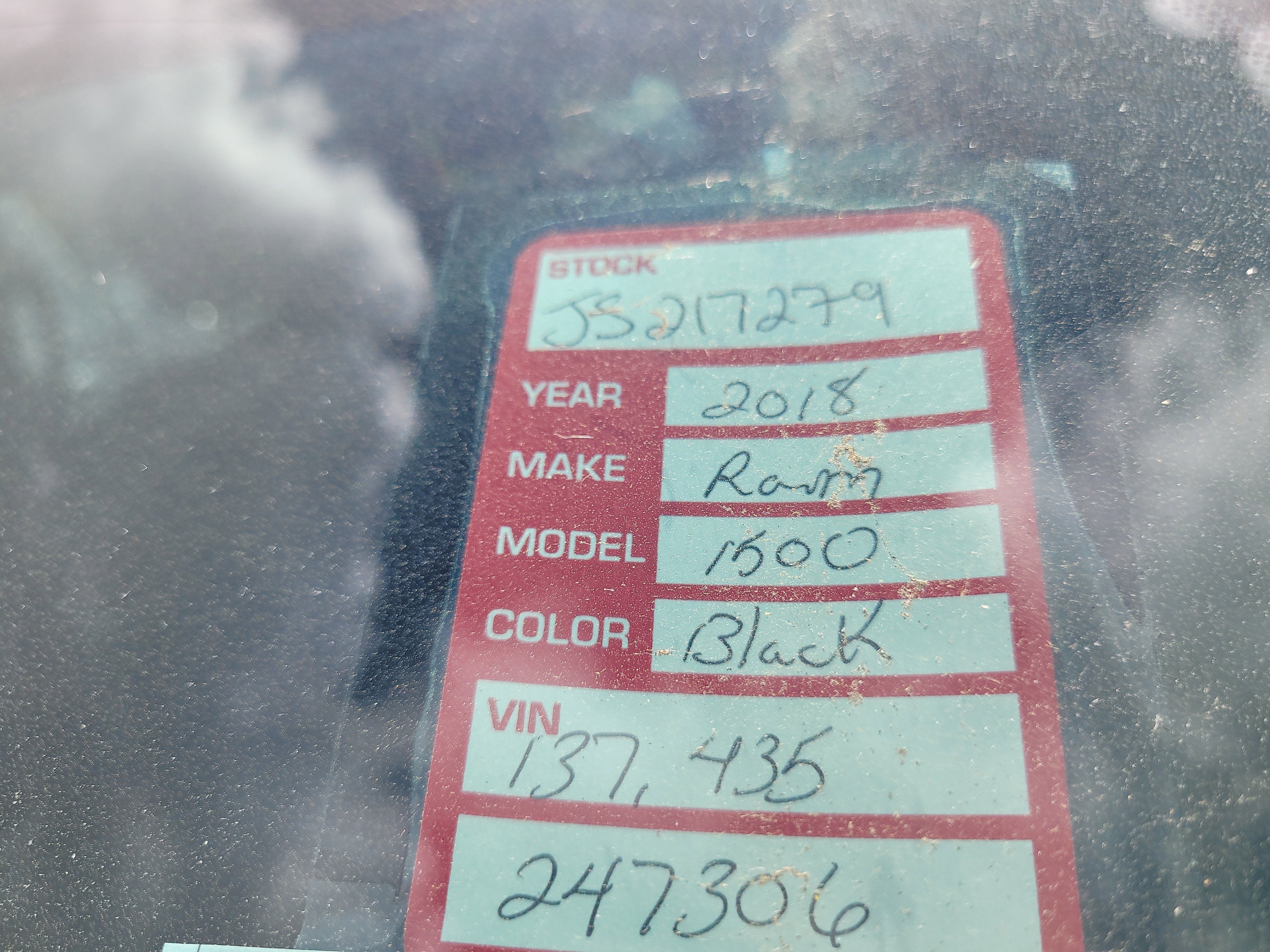 2018 RAM 1500 Harvest