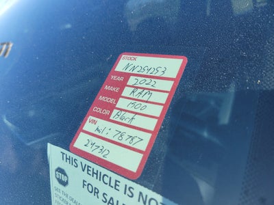 2022 RAM 1500 Big Horn