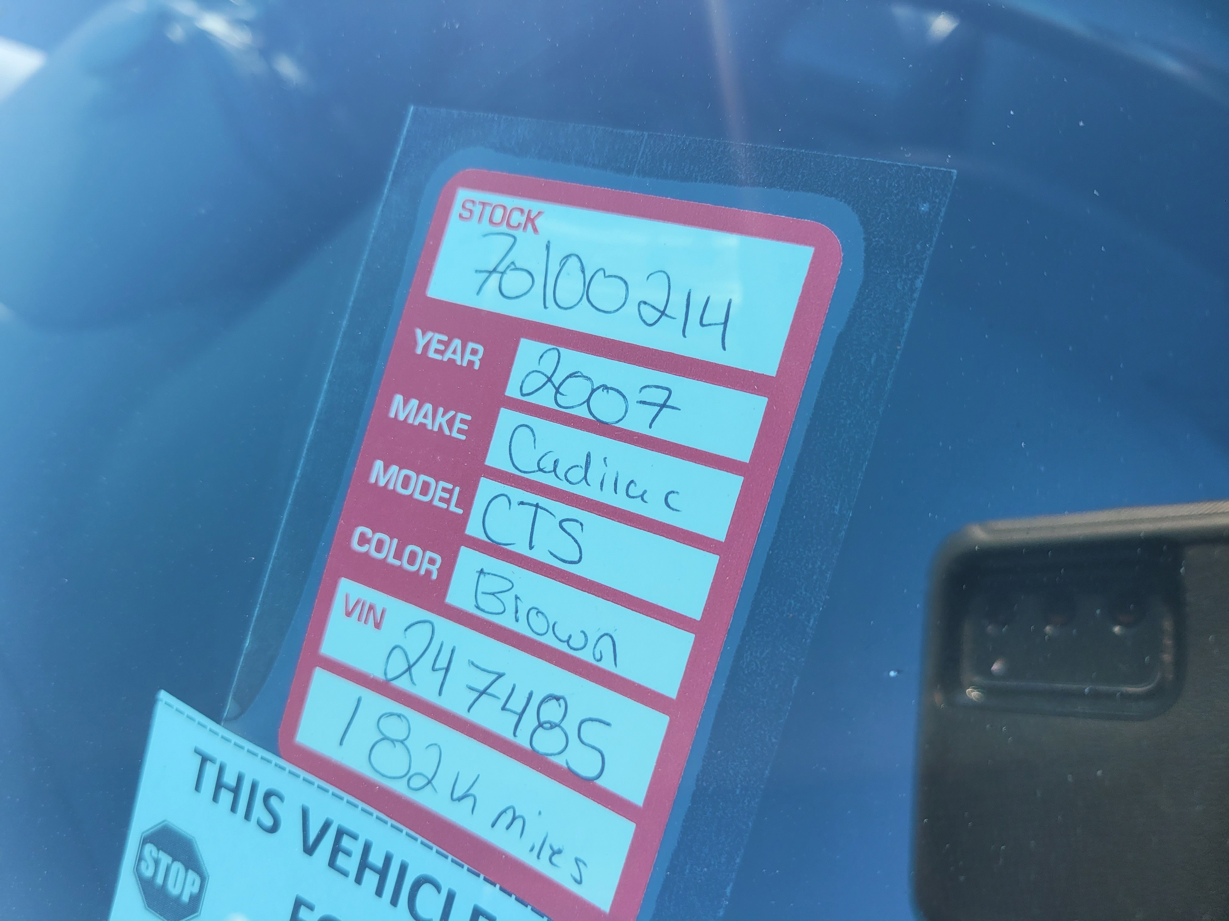 2007 Cadillac CTS Base