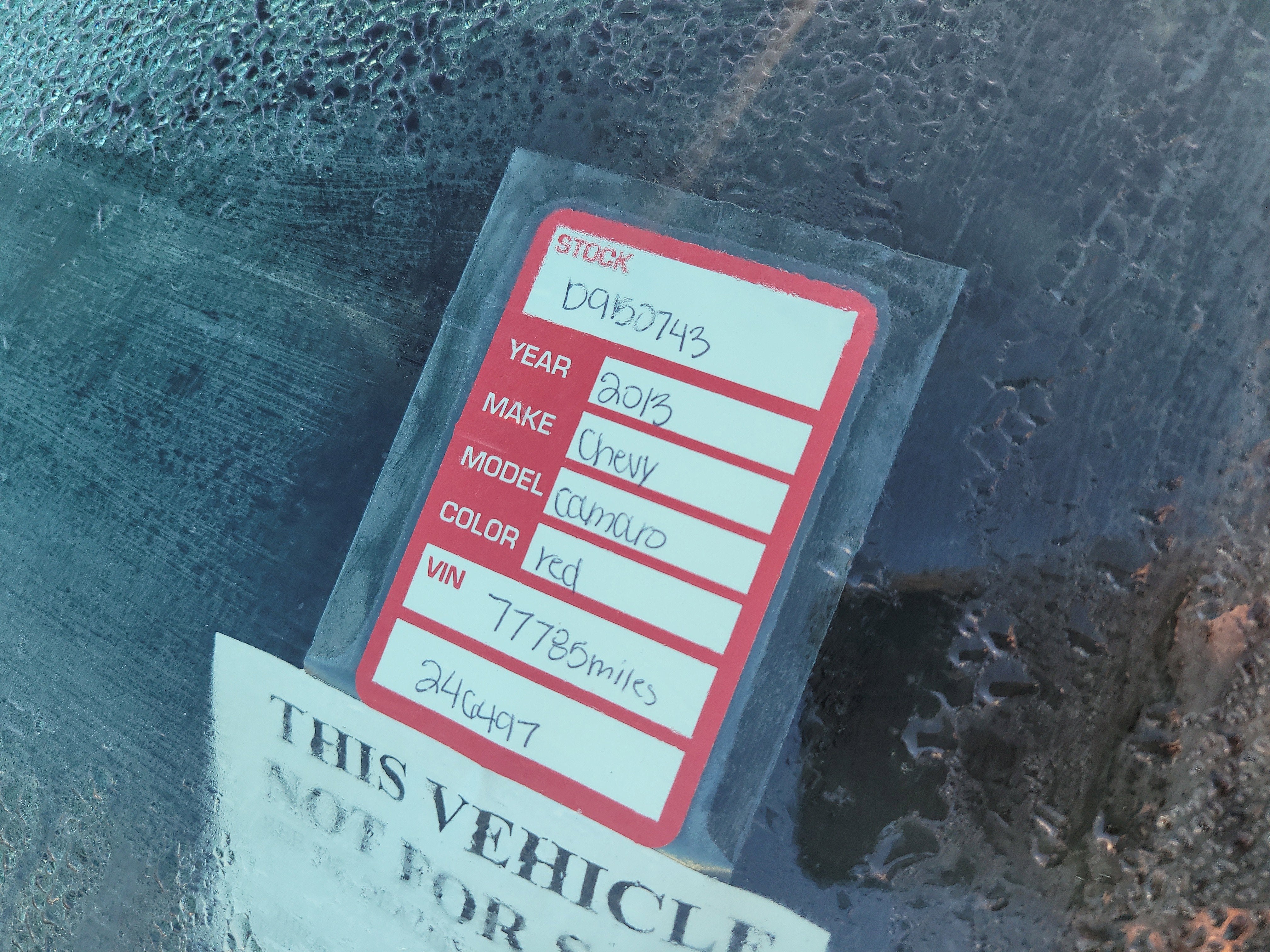 2013 Chevrolet Camaro LT