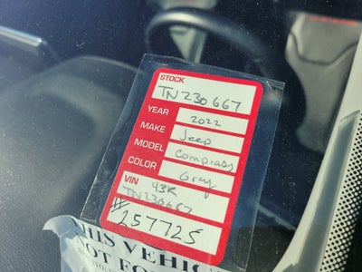 2022 Jeep Compass Trailhawk