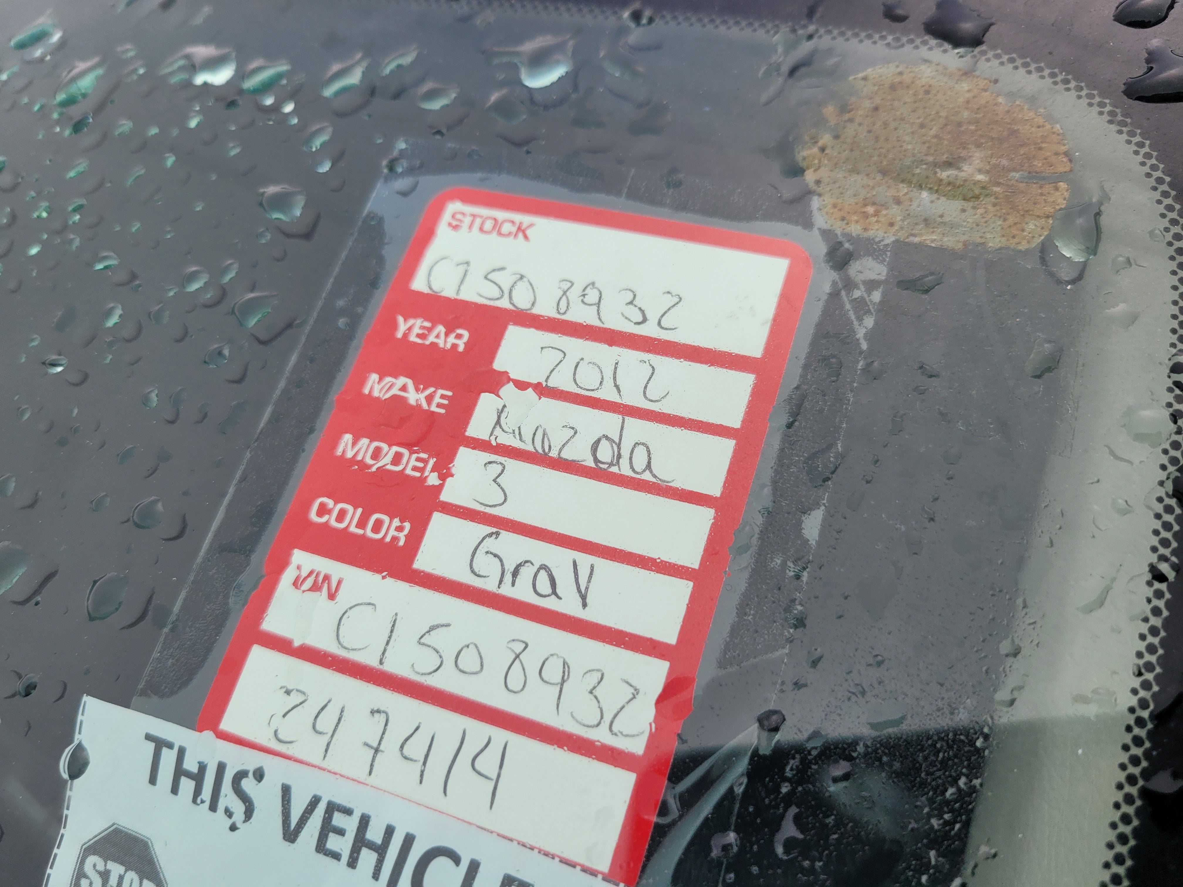 2012 Mazda Mazda3 i Touring