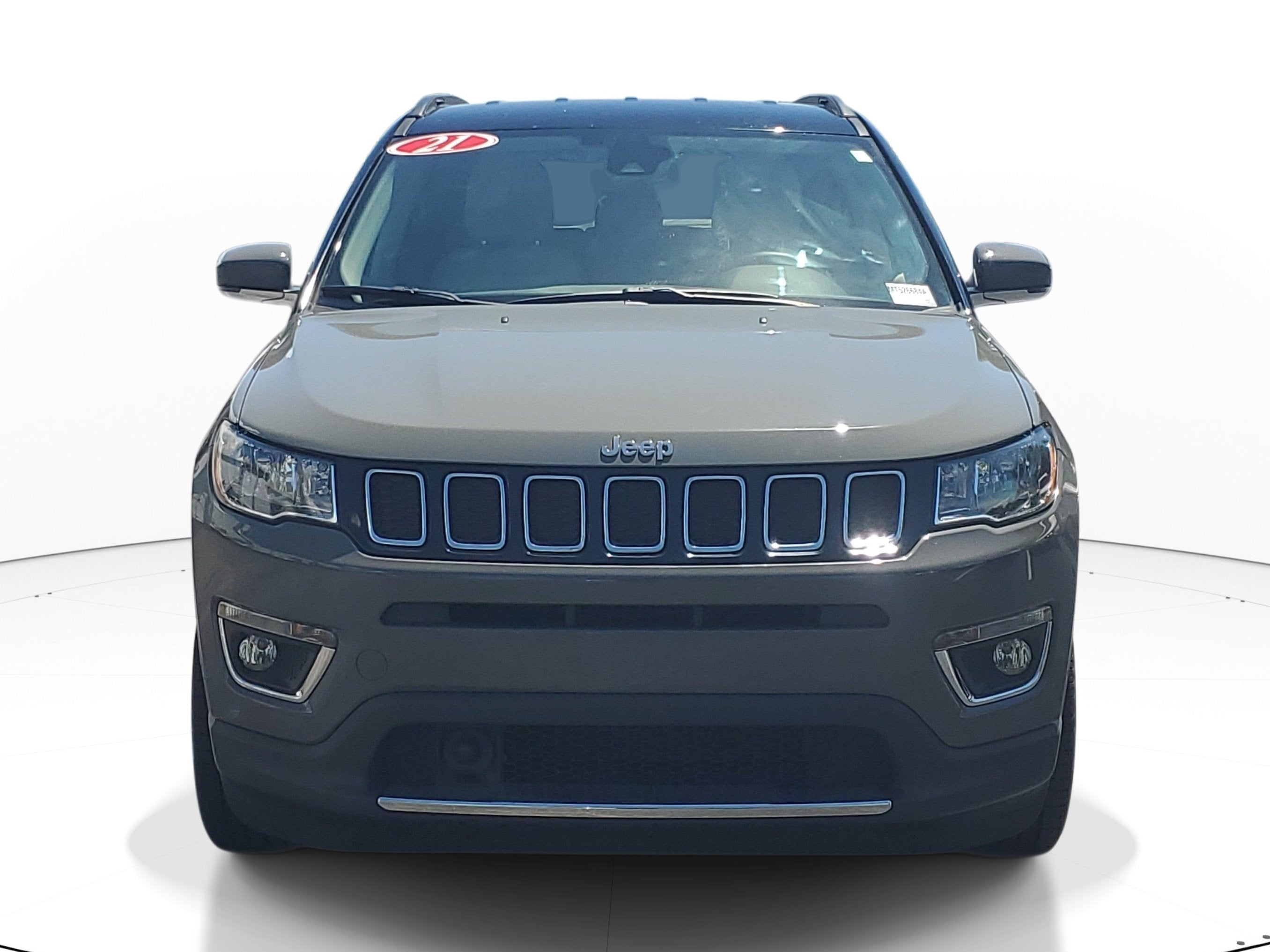 Used 2021 Jeep Compass Limited with VIN 3C4NJCCB7MT526684 for sale in Venice, FL