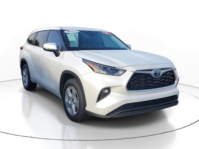 2022 Toyota Highlander Hybrid LE