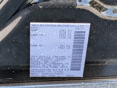 2024 Nissan Altima 2.5 SV