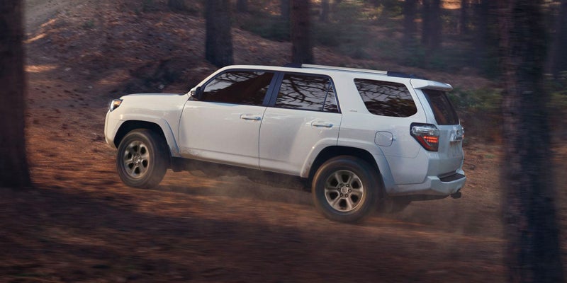 2024 Toyota 4Runner driving on dirt