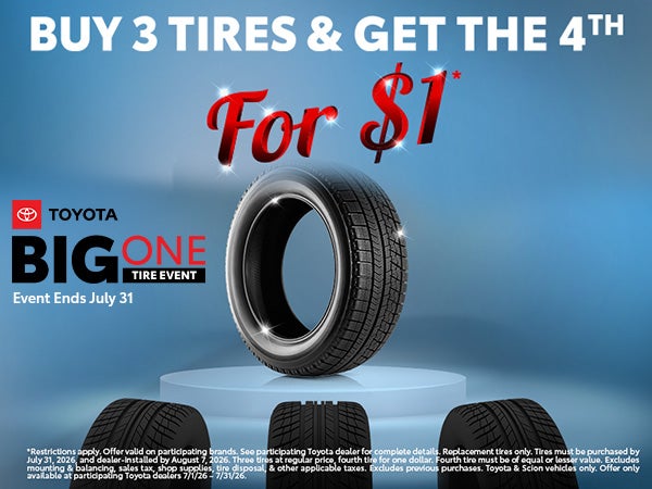Toyota Big One Tire Event