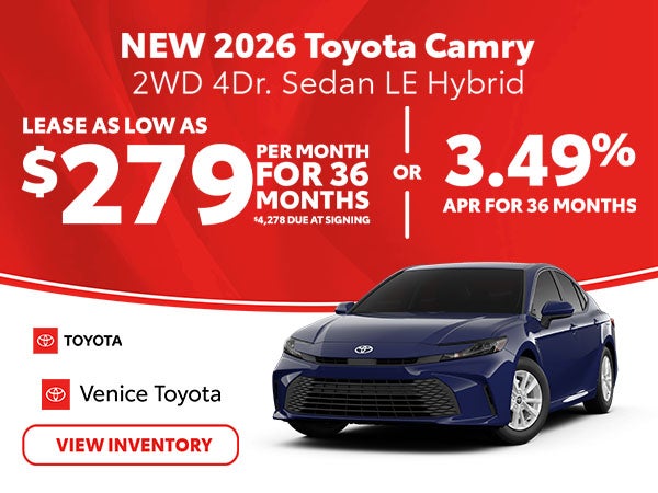2026 Toyota Camry LE