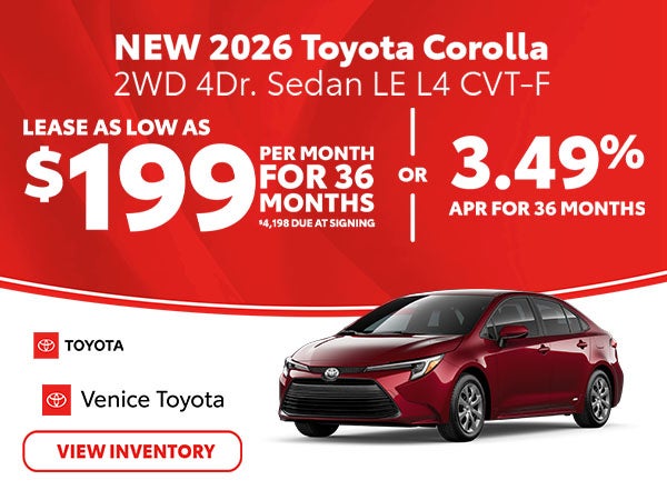 2026 Toyota Corolla LE