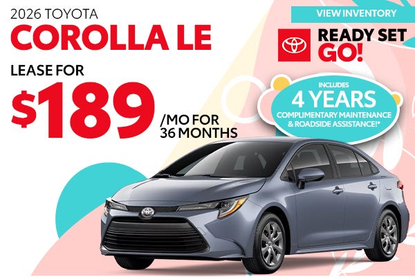 2026 Toyota Corolla LE