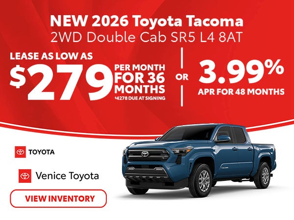 New Toyota Tacoma Special in Venice, FL